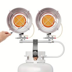 Double Tank Top Outdoor Propane Heater