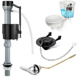 Universal Toilet Tank Repair Kit with Fill Valve